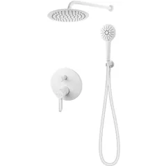 Set pentru duș F-Design Zapffiro FD1-ZFR-7PSET1-33 white mat