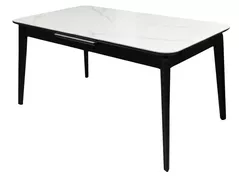 Стол Deco Masa Extensibila Ravena 160/200x90x76 Ceramic Snow White