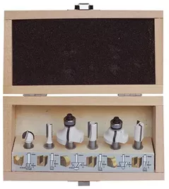 Set de tubulare, bite, duze Makita D-53540 Set freze 6buc