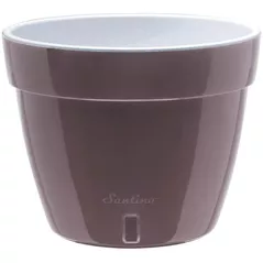 Ghiveci pentru flori Santino Asti (9.0L, Sade/Alb)