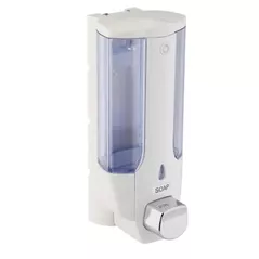 Дозатор для мыла Axentia 282445 Dozator p/u sapun lichid 380ml, 8.5x19x8.5cm