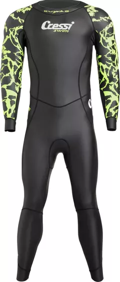 Аксессуар для плавания Cressi-Sub Costum neopren KUWAE MAN MONOPIECE black/green 2mm XL/5 (DG002705)