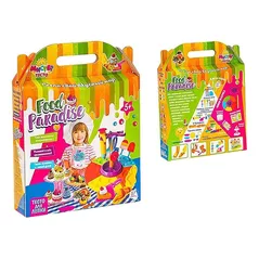 Набор для творчества Strateg 57195 Set de modelat Мистер тесто Food paradise, 57buc