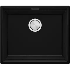 Мойка кухонная Primagran Prague 60 Level Undermount Black + accesorii 470x460 MP6KC#P