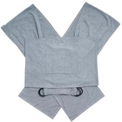 Marsupiu pentru copii Momcozy CR001-GR00NB-A Sling pentru purtarea bebelusilor Wrap Grey