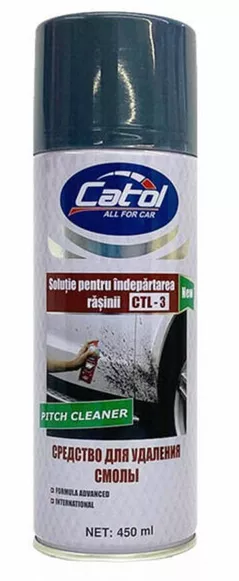Средство для ухода за авто CatolLux VSL-3, Pitch cleaner 450ml, средство для удаления смолы