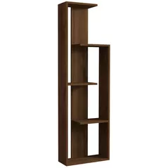 Raft de birou Trendy Bagheta, Nuc, raft de carti
