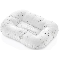 Подушка для мам BabyJem 109 в горошек Ecru