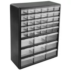 Sistem de depozitare a instrumentelor Tolsen Organizator plastic 39 sertare (80180)