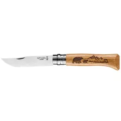Нож походный Opinel Animalia Bear Nr.08 (002628)