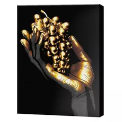 Картина по номерам BrushMe BSB0003 Pictura pe numere 40x50cm Black Eco Pensula aurie