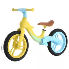 Bicicletă 4Play Dolphin Blue-Yellow