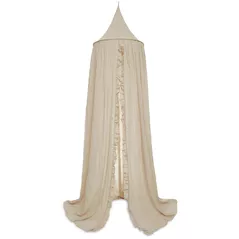 Pătuț Jollein 002-005-66081 Baldachin Vintage Ruffle Nougat, 245 cm