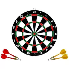 Дартс Promstore 38002 Дартс D30cm толщина 1cm и 4 дротика