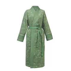 Textile de casă Pip Studio 332478 Jasmin Jacquard Bathrobe Green S