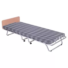 Раскладушка Nowystyl Classic - P cu polita, (aluminiu), stofa Kilt-1