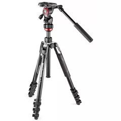 Trepied Manfrotto BeFree LIVE AL LEV BLK KIT 2W