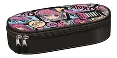 Школьный пенал St.RIGHT 57859 Penar 23x9.5x6cm, Manga Girl