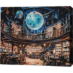 Картина по номерам BrushMe MG0024FC 40х50cm (fără cutie) Universul cunoașterii