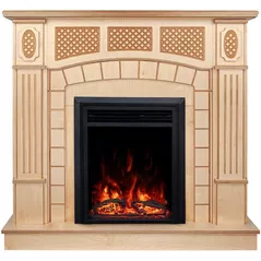 Камин электрический ArtFlame Amsterdam wood & Cris