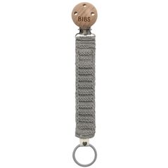 Пустышка BIBS 9440223 Lantisor clip tricotat pentru suzeta Cloud