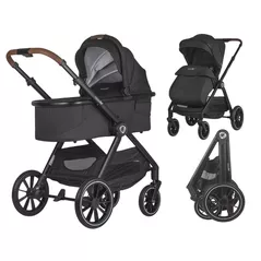 Детская коляска Coccolle 2in1 Aspen Jet black