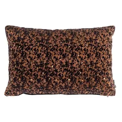Lenjerie de pat Moooi 239552 Bearded Leopard Cushion 40x60 Brown