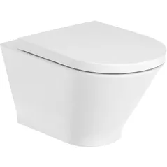 Унитаз Roca The Gap Clean Round Rimless A3460NL000