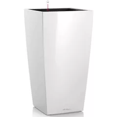 Ghiveci pentru flori Lechuza Cubico Premium 30, White