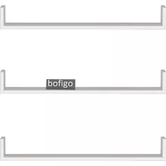 Полка декоративная Bofigo Комплект навесных полок 13-90-01 White