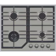 Встраиваемая поверхность газовая Wolser WL-F 6402 GT IC Inox