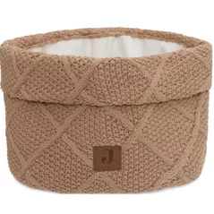 Cutie depozitare Jollein 580-001-68039 Cosulet Check Knit Biscuit