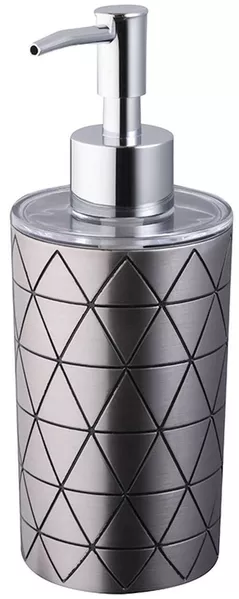 Dozator săpun Bisk 07116, argintiu, STAR