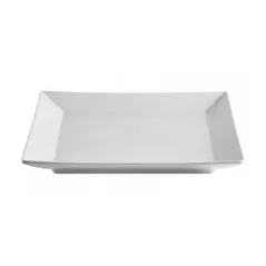 Farfurie Ipec Sidney intinsa 24x24cm, alb mat