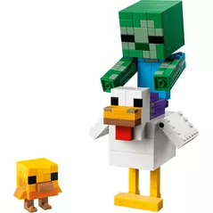 Set de construcție Lego 21582 Minecraft Chicken Jockey