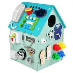 Tablă dezvoltare New World BH-Blue Busyboard Casuta albastra, 220200