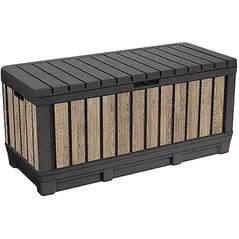 Cutie depozitare Keter 57690 Kentwood 340L, 128x53.6x59cm, gri