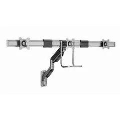 Accesoriu PC Gembird MA-WA3-01, Adjustable wall 3 display mounting arm