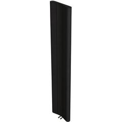 Radiator Carisa CURVY 1800x370 CUR 9005 TEX Black (3 elem) alum
