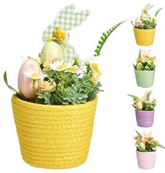 Decor Promstore 49026 Suvenir Compozitie pascala in ghiveci, 12x20cm