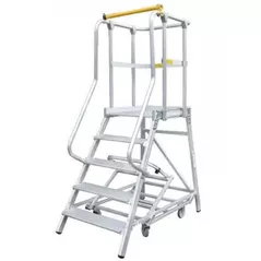 Scară Lider-Tech LDR2.16 Scara mobila cu platforma, H=4.0m, sarcina max.150kg