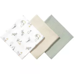 Accesoriu pentru înfășat BabyOno 0828/04 Paturi de infasat din muselina cu suprafata ondulata 3 buc.
