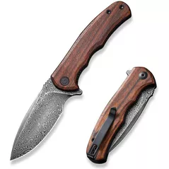 Нож походный Civivi C18026C-DS1 Mini Praxis, mâner lemn Guibourtia, liner lock