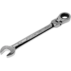 Ключ гаечный JTC JTC-3455 Ключ комбинированный шарнирный с трещоткой 15мм.