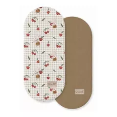 Детское постельное белье Albero Mio Простынь в коляску 2-pack CP5 Cherry fun 80x35 cm