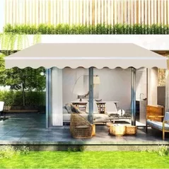 Umbră pentru grădină Hydro S 9001986, retractabila Bej
