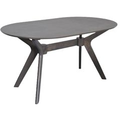 Стол Evelin di Costacurta Raffles Oval Antique Grey, 1500x900x750 (нераскладной)