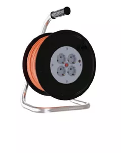 Prelungitor electric Neomax 73543 NX611420 cu tambur, 20m, 4 prize, 3X1.0mm²