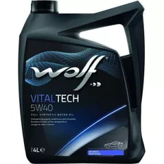 Масло Wolf 5W40 VITALTECH 4L