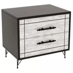 Noptieră Trendy Noapte Gri deschis (GTR001546)